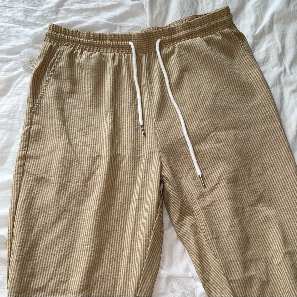 Urban Khaki Seersucker Pants